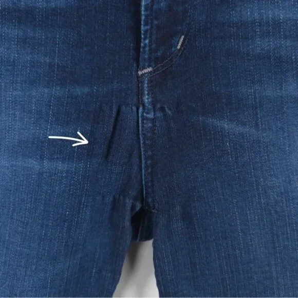 AGOLDE LOS ANGELES SOPHIE CROP Jeans Raw Hem‎ MADE IN USA 🇺🇸 A018-2022 Size 24